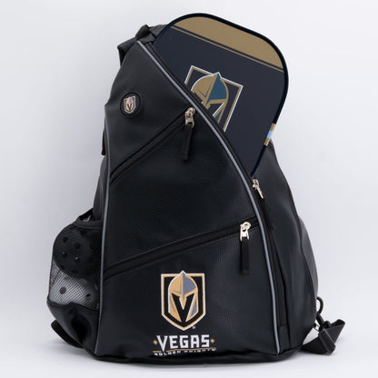 Vegas Golden Knights PU Leather Backpack