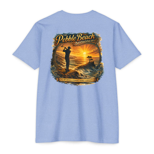 Pebble Beach Approach T-Shirt — California Coast Golf Lifestyle