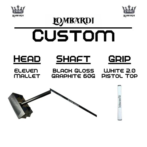 Lombardi Golf Custom Eleven Mallet Golf Putter - GOLF LEAGUE