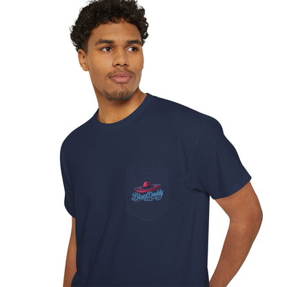BluesDaddy Golf - Pocket T-Shirt