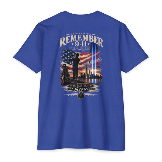 Remember 9/11 Tribute T-Shirt — Iron Sight Golf
