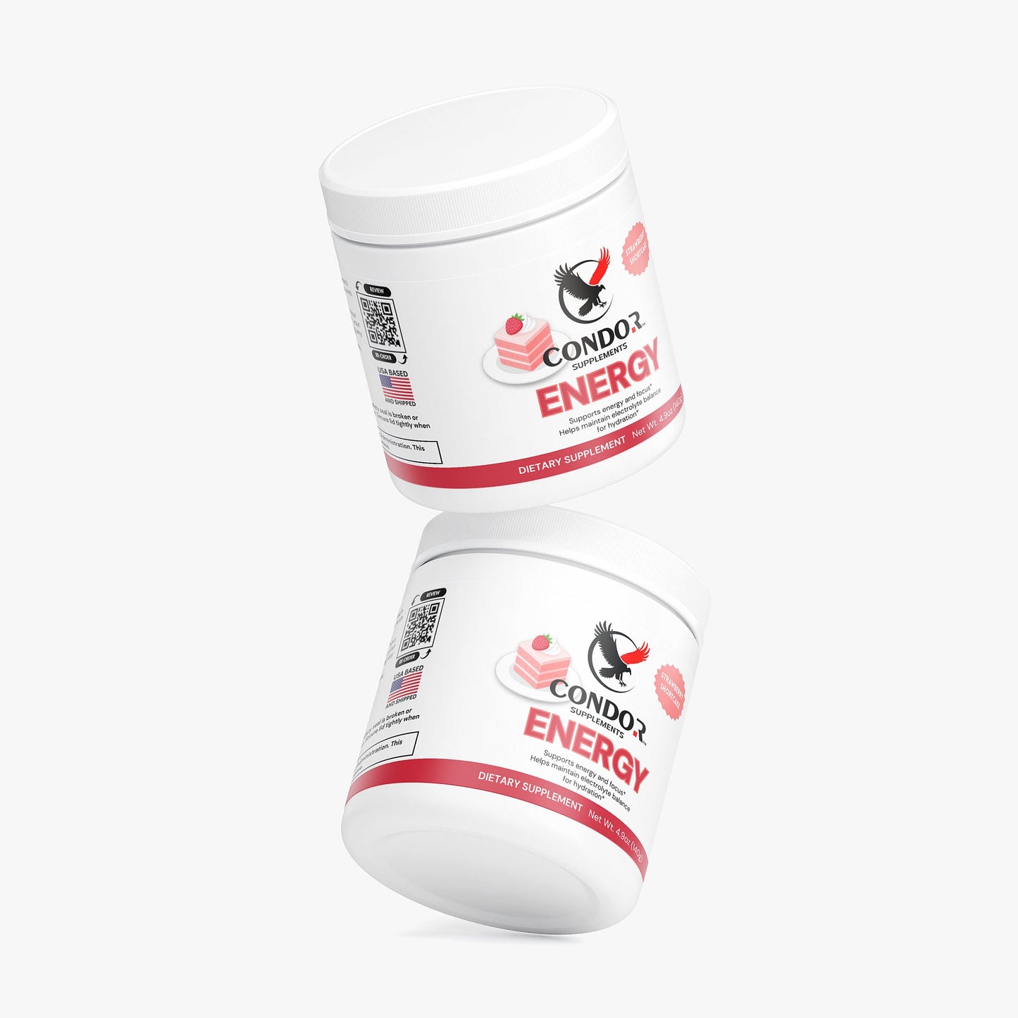 Energy Drink Mix (Strawberry Shortcake)