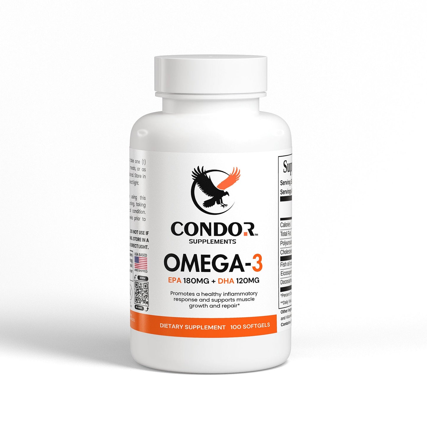 Omega-3 EPA 180mg + DHA 120mg