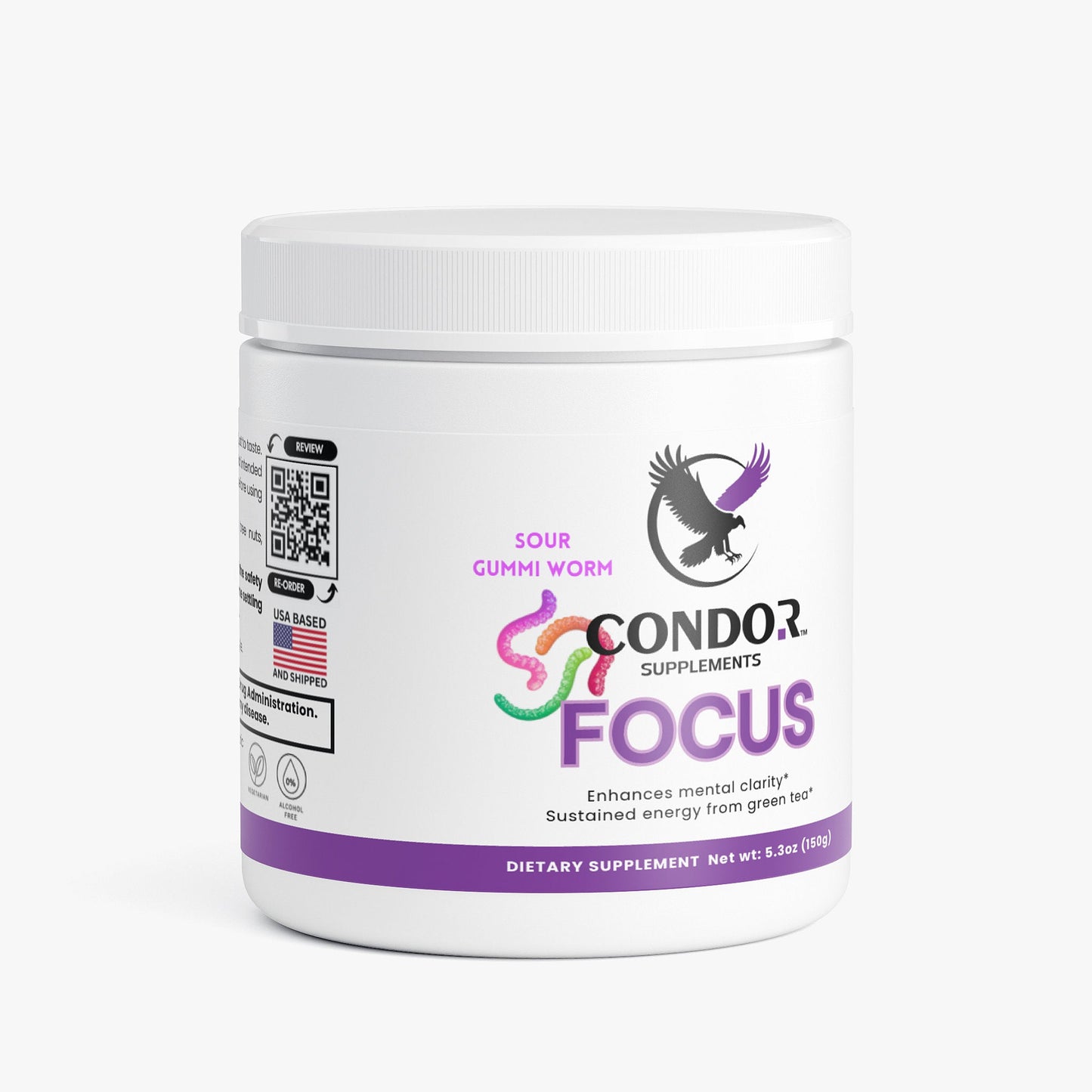 Focus Drink Mix (Sour Gummi Worm)