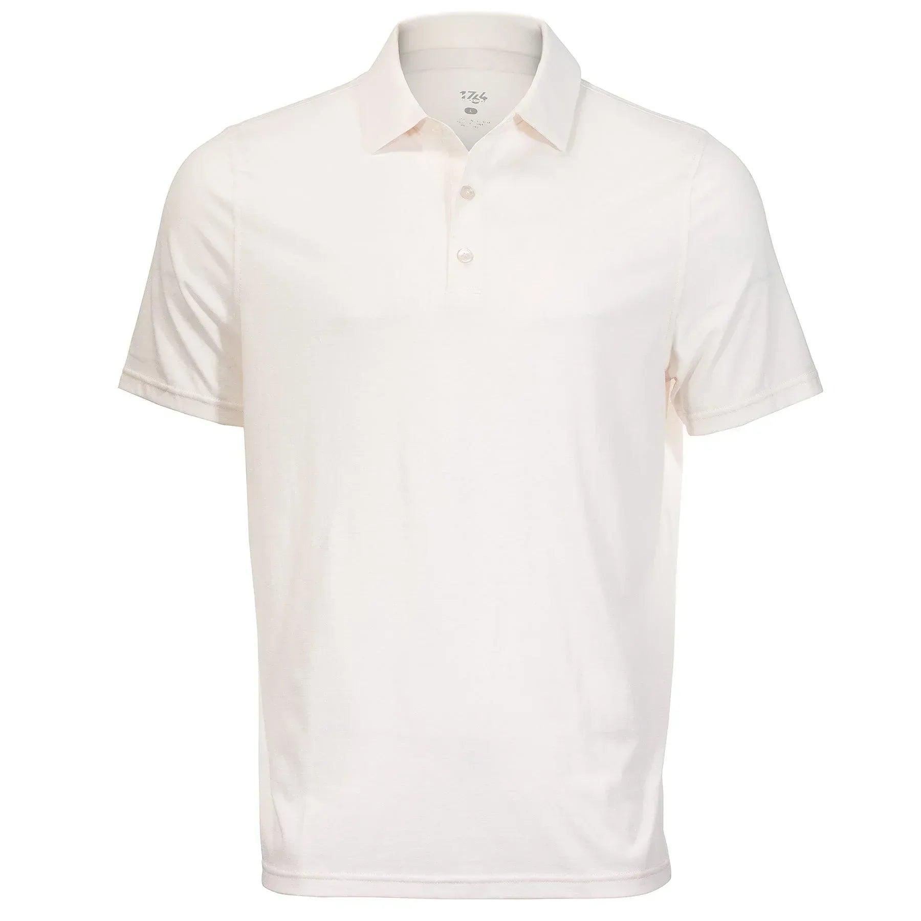 1764BeachPoloSV17524SandHeatherFront - GOLF LEAGUE
