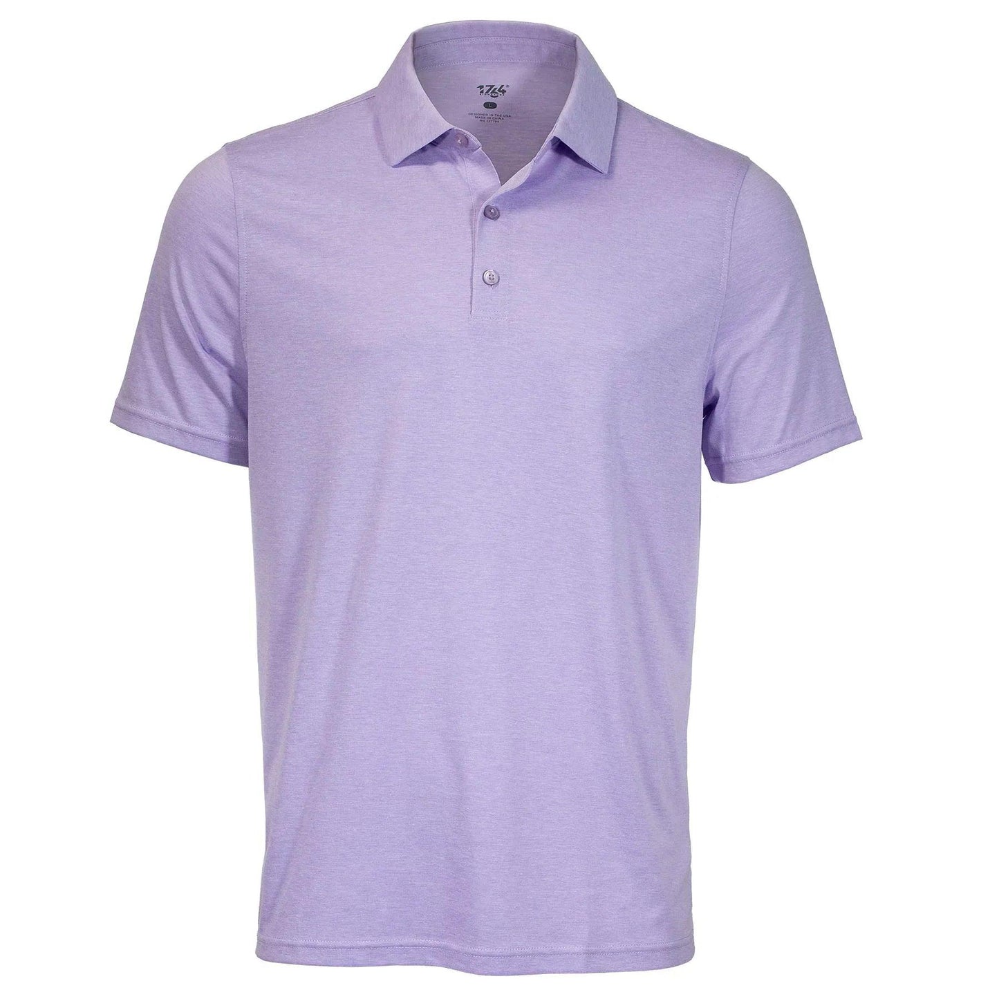 1764_Beach_Polo_SV17524_Lavender_Heather_Front - GOLF LEAGUE