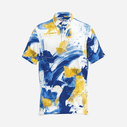 Charged Up Premium Golf Polo