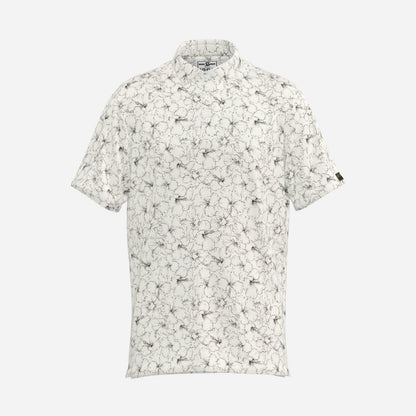 Ghost Floral Premium Golf Polo