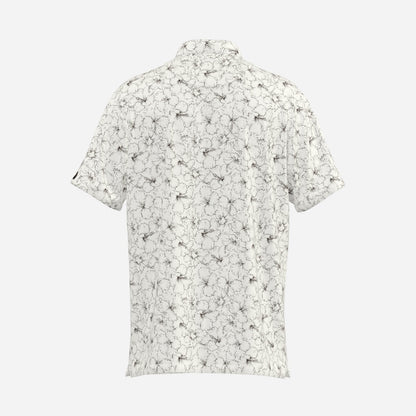 Ghost Floral Premium Golf Polo