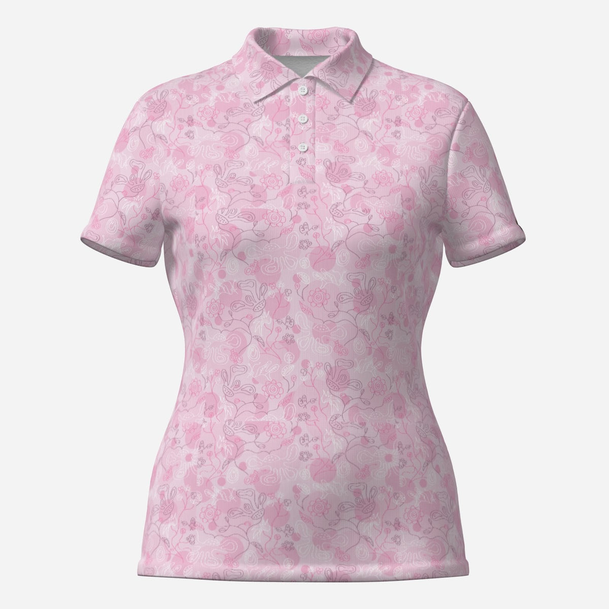Fairway Rose Premium Golf Polo