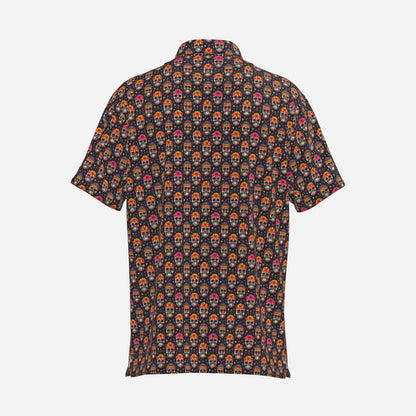 Day of the Dead Premium Golf Polo