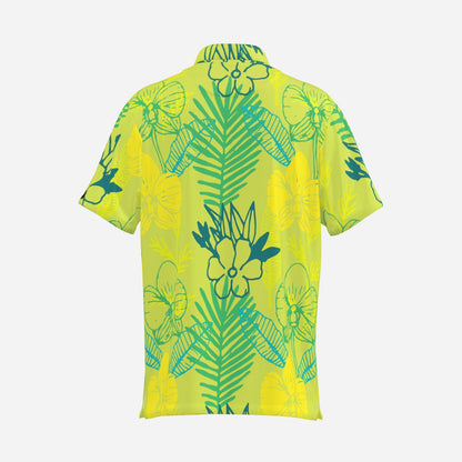 Tropical Sunshine Premium Golf Polo