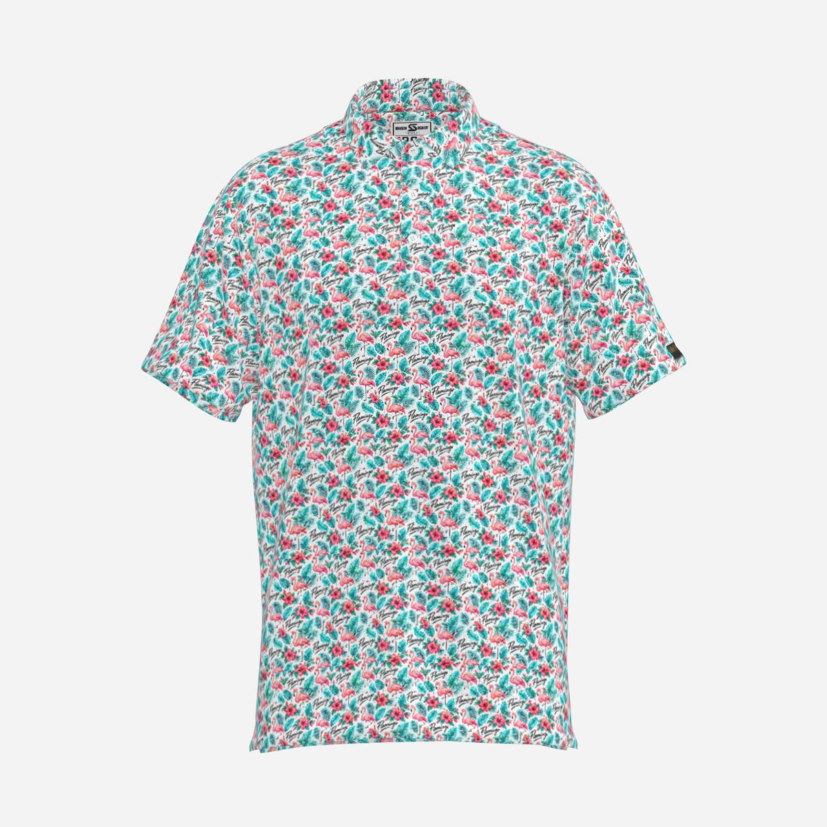 Tropical Birdie Men's Premium Golf Polo