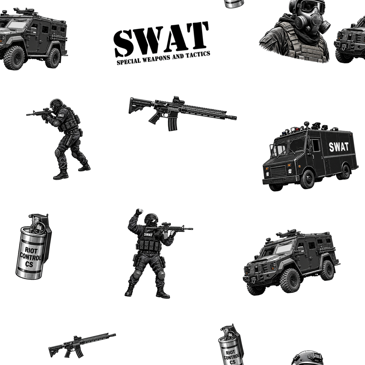 S.W.A.T. Premium Golf Polo