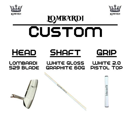 Lombardi Golf Custom 529 Blade Golf Putter - GOLF LEAGUE