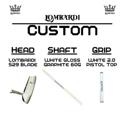 Lombardi Golf Custom 529 Blade Golf Putter - GOLF LEAGUE