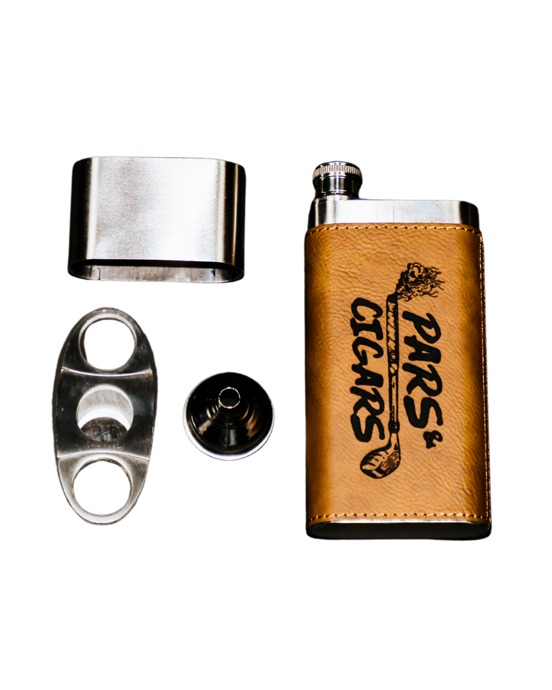 Pars & Cigars Cigar Holder/Flask