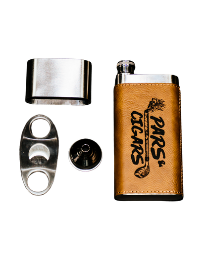 Pars & Cigars Cigar Holder/Flask