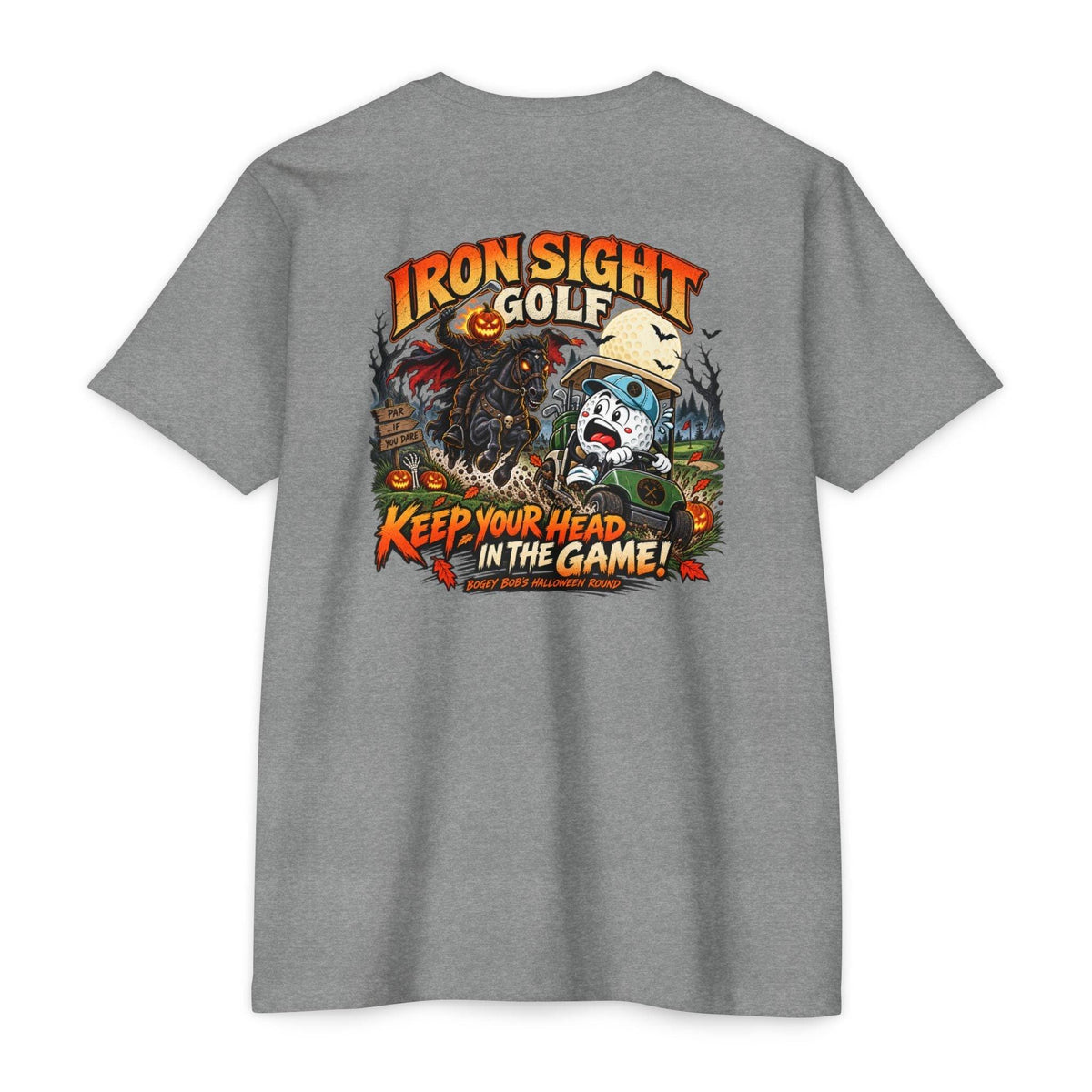 Bogey Bob Halloween Golf Graphic Tee