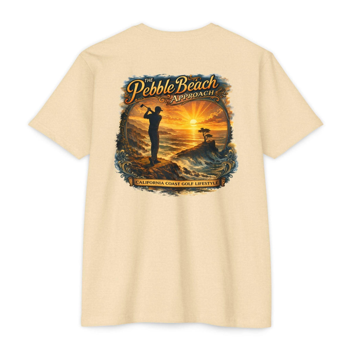 Pebble Beach Approach T-Shirt — California Coast Golf Lifestyle