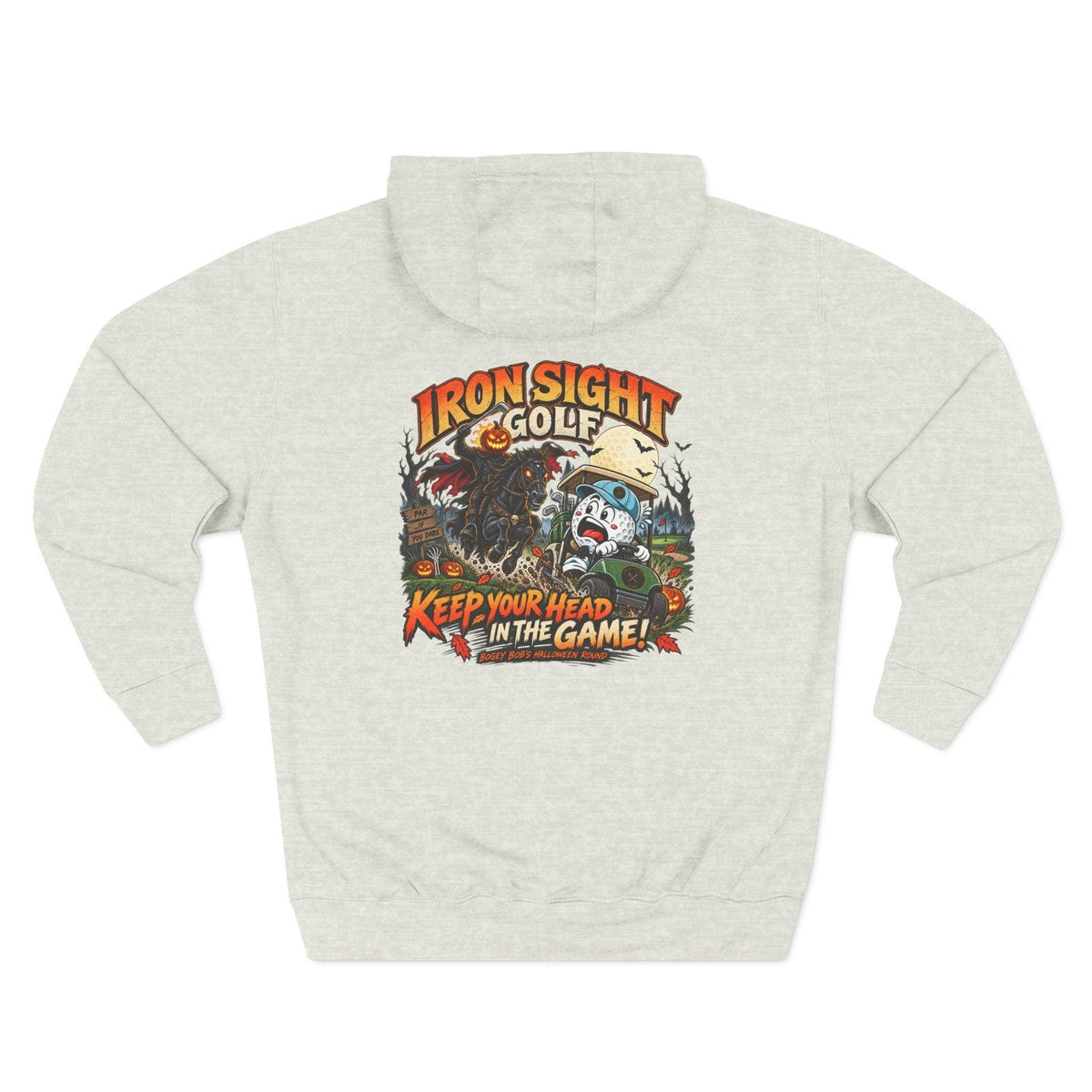 Bogey Bob Halloween Hoodie - Keep Your Head in the Game