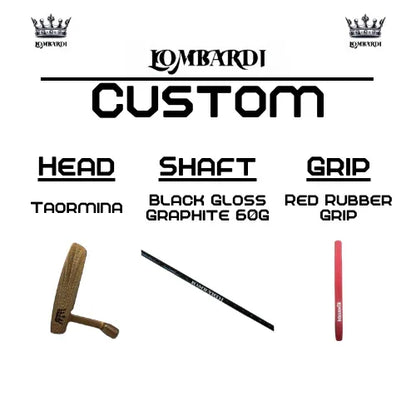 Lombardi Golf Custom Rose Gold Taormina Blade Golf Putter - GOLF LEAGUE