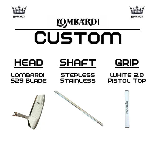 Lombardi Golf Custom 529 Blade Golf Putter - GOLF LEAGUE