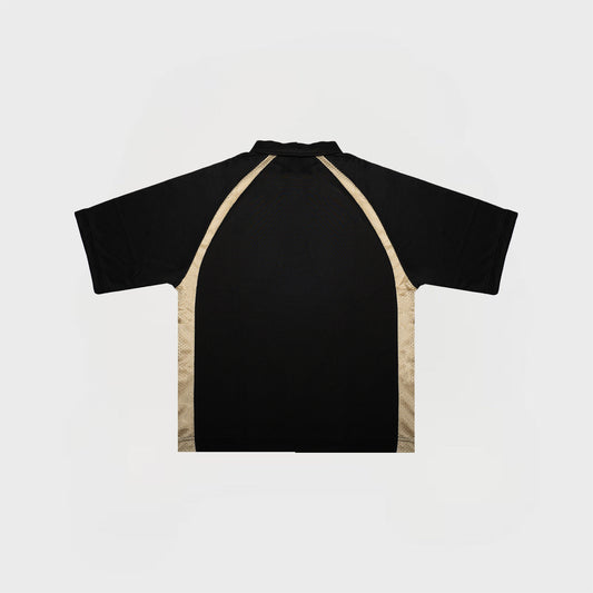 JERSEY POLO | BLACK/GOLD