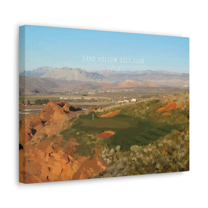 15th Hole at Sand Hollow Golf Club, Utah - Signature Designs
