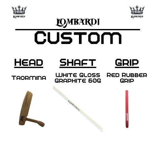 Lombardi Golf Custom Rose Gold Taormina Blade Golf Putter - GOLF LEAGUE