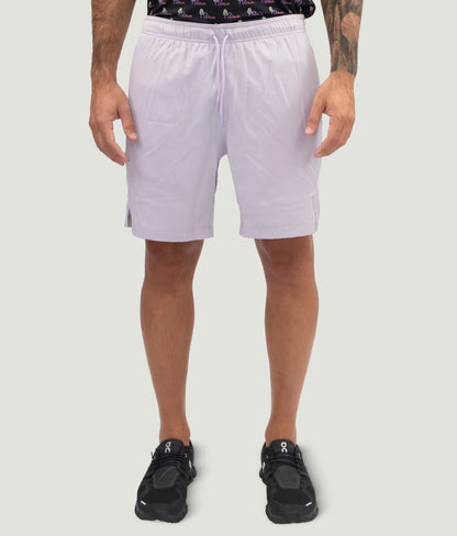 Slice & Chill Casual Sports Shorts Lilac
