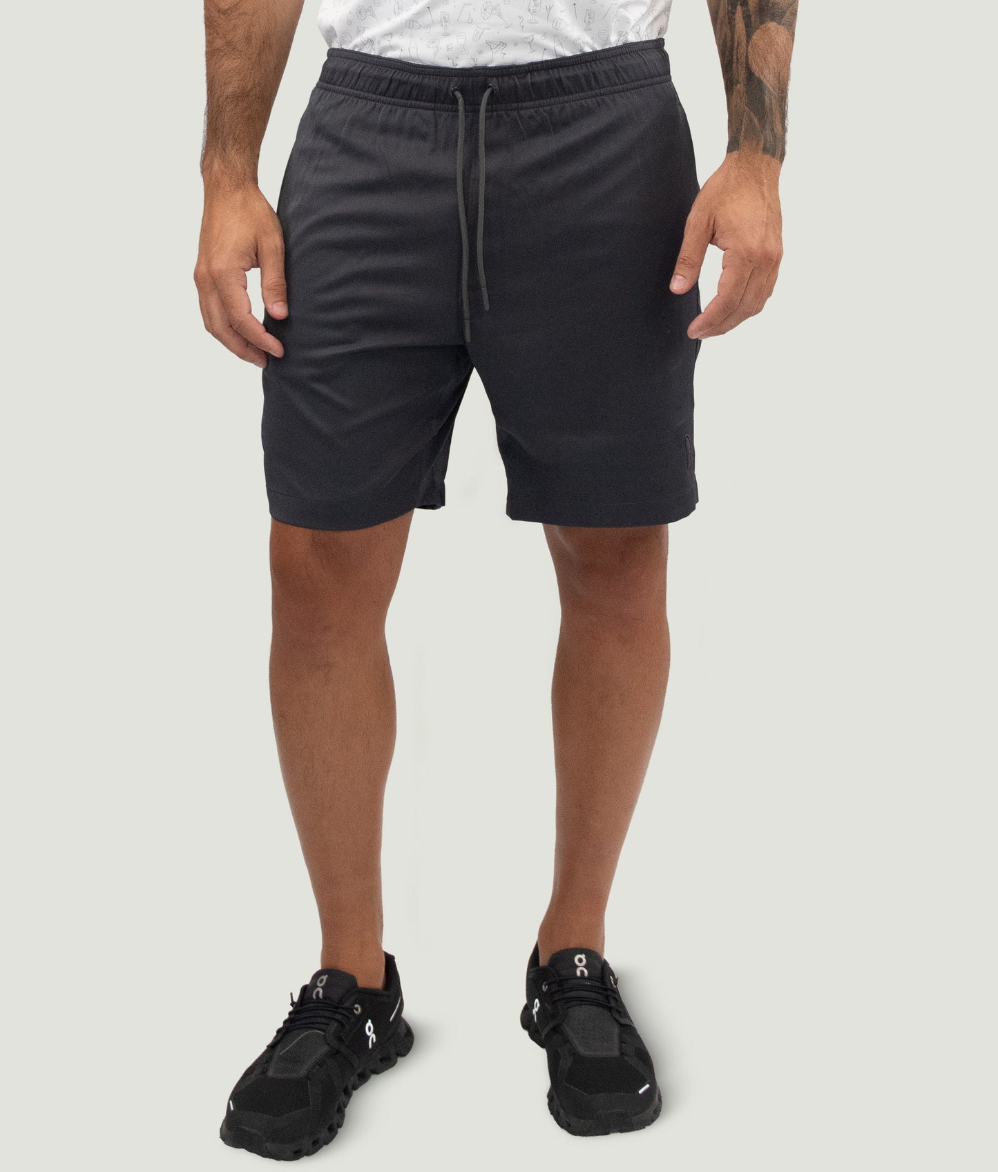 Slice & Chill Casual Sports Shorts Graphite Gray