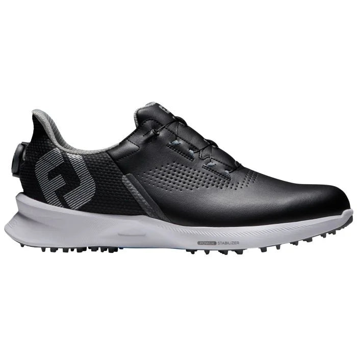 FootJoy Fuel BOA Golf Shoes - Black/Black/Blue 55449