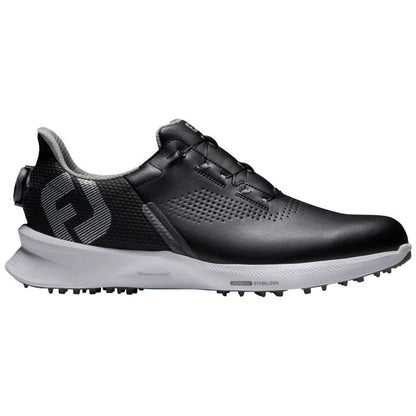 FootJoy Fuel BOA Golf Shoes - Black/Black/Blue 55449