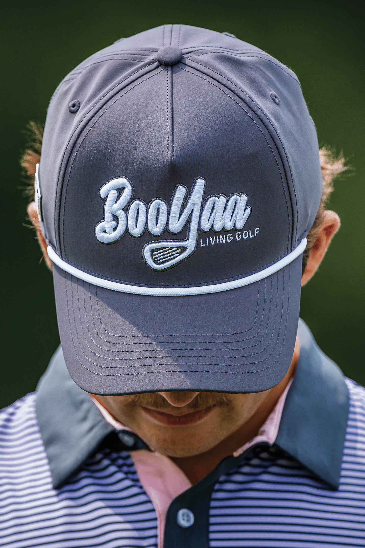 BooYaa Premium Golf Cap - GRAY CLASSIC