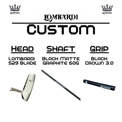 Lombardi Golf Custom 529 Blade Golf Putter - GOLF LEAGUE