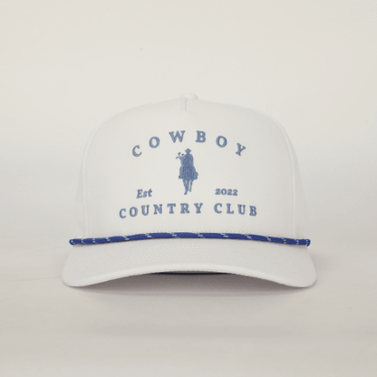 Horse Roped Hat White