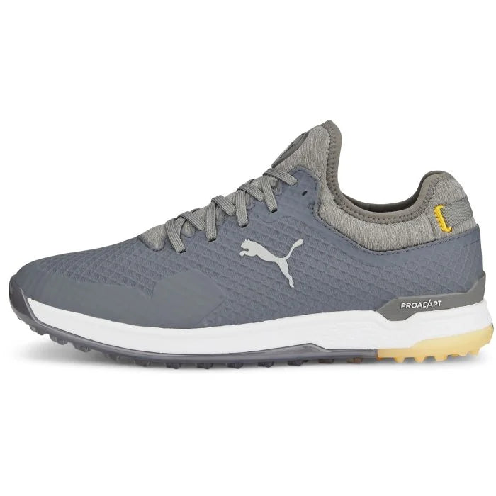 PUMA PROADAPT ALPHACAT Golf Shoes - Quiet Shade/Puma Silver/Yellow Sizzle
