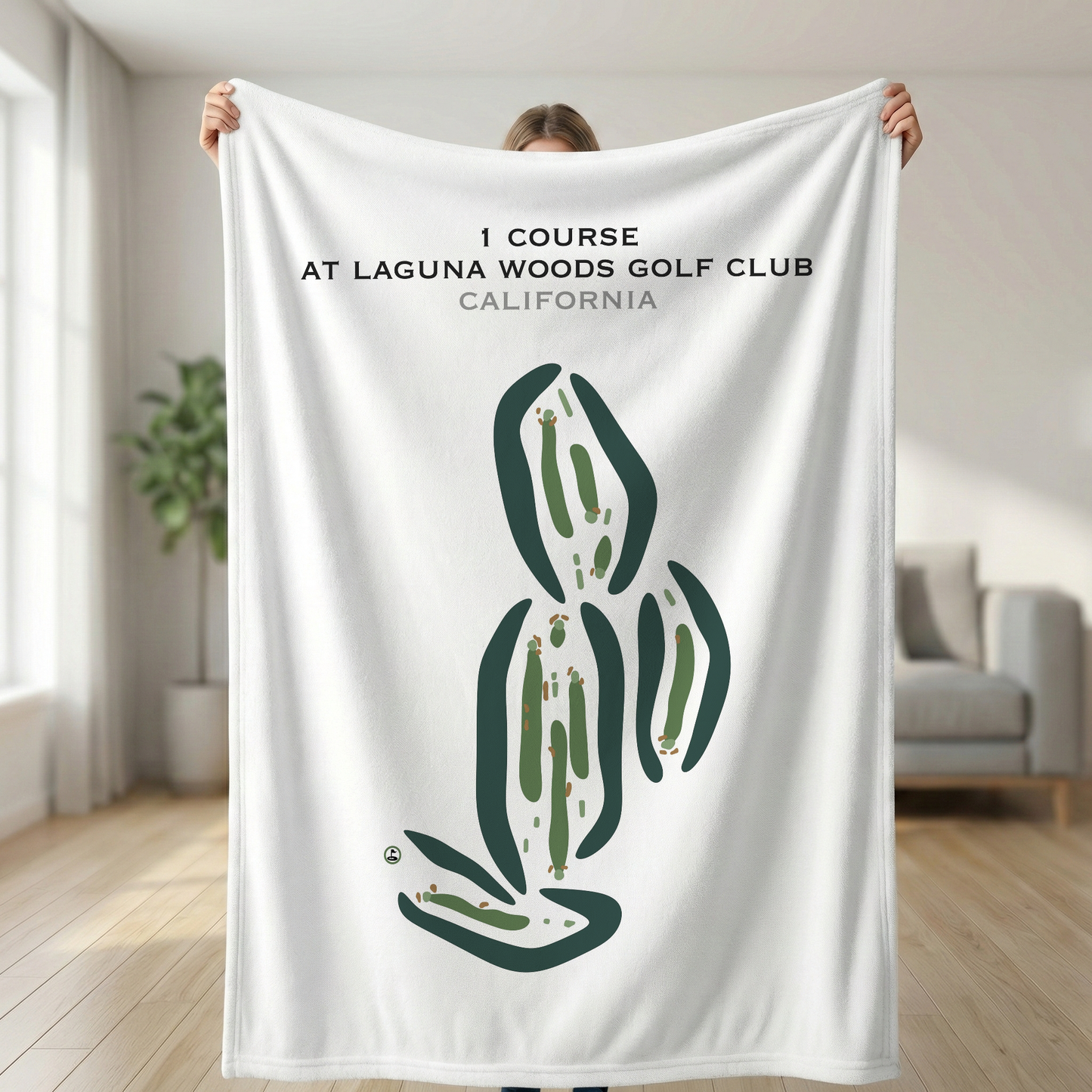 1 Course at Laguna Woods Golf Club, California - Printed Golf Courses