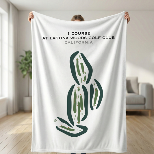 1 Course at Laguna Woods Golf Club, California - Printed Golf Courses