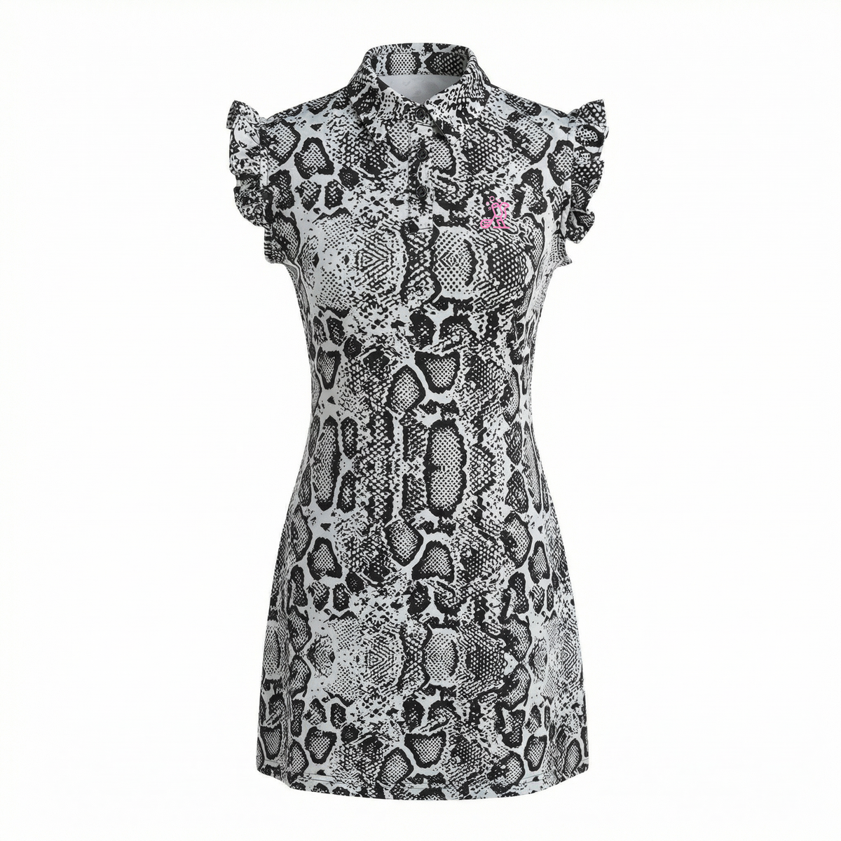 Scaled to Win Women's Snake Print Golf Dress | Sleeveless Performance Golf Dress