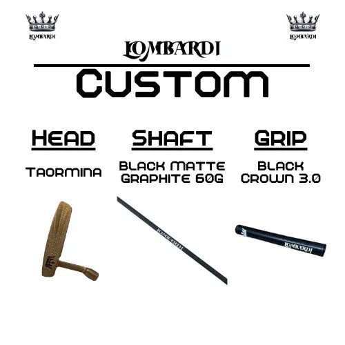 Lombardi Golf Custom Rose Gold Taormina Blade Golf Putter - GOLF LEAGUE