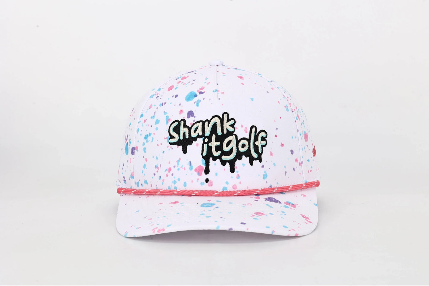 Drippy White Paint Hat - GOLF LEAGUE