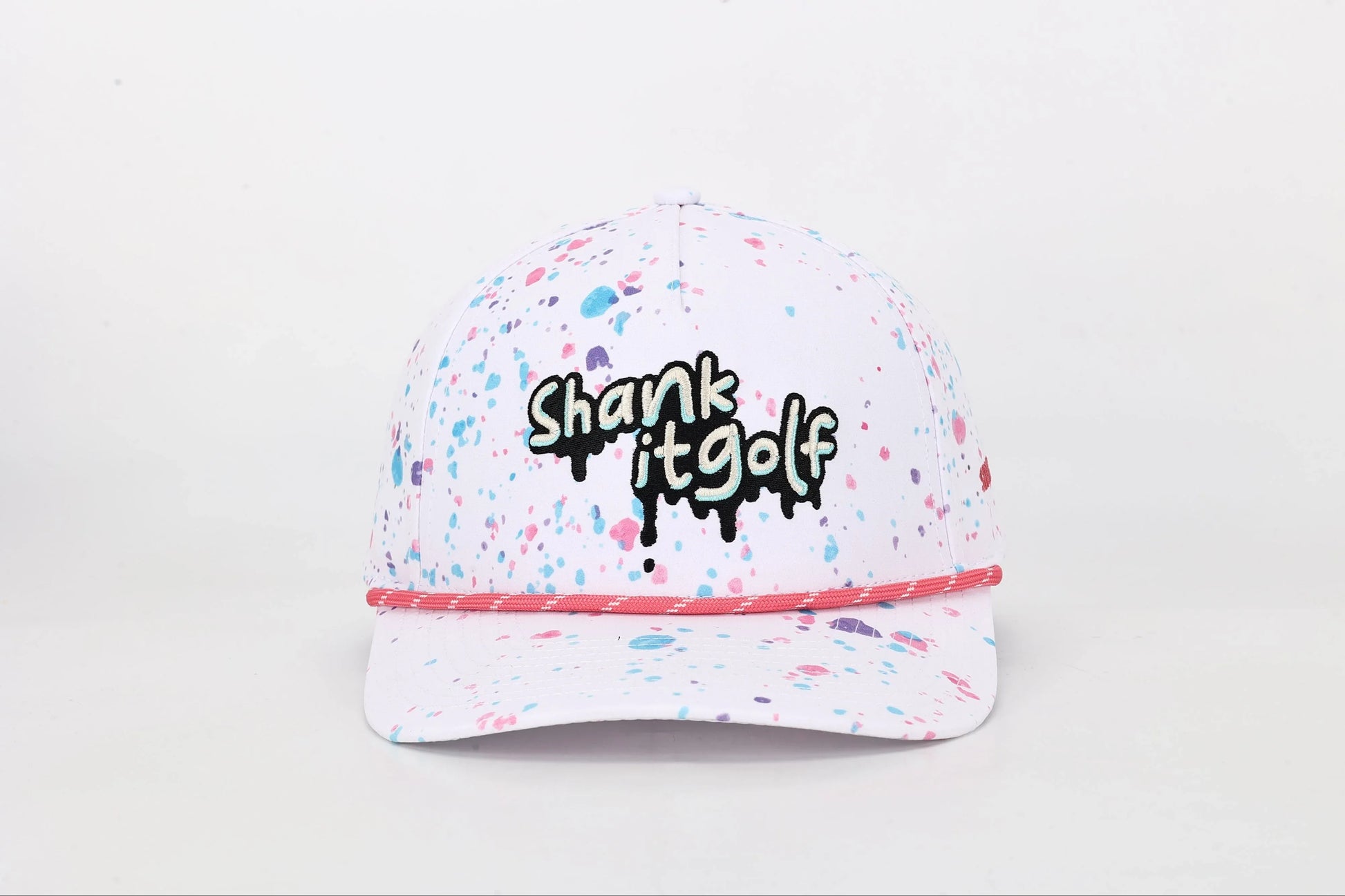 Drippy White Paint Hat - GOLF LEAGUE