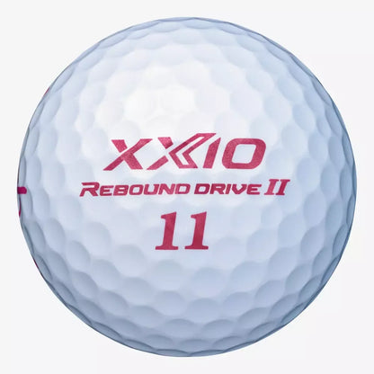 XXIO Rebound Drive 2 Pink 2024 Dozen Golf Balls - GOLF LEAGUE