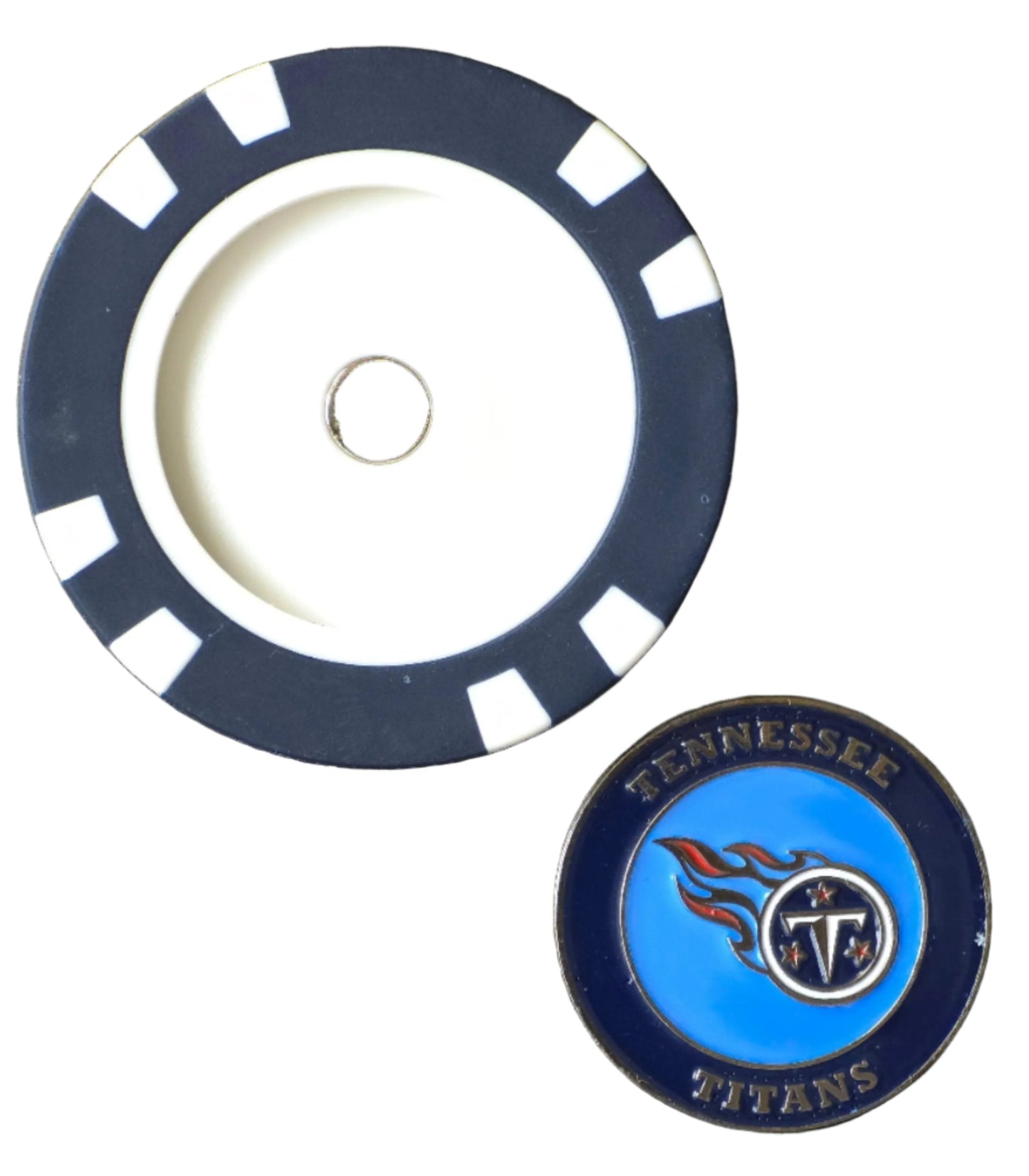 Officially Licensed Tennessee Titans Poker Chip Ball Marker