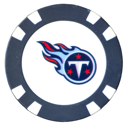 Officially Licensed Tennessee Titans Poker Chip Ball Marker