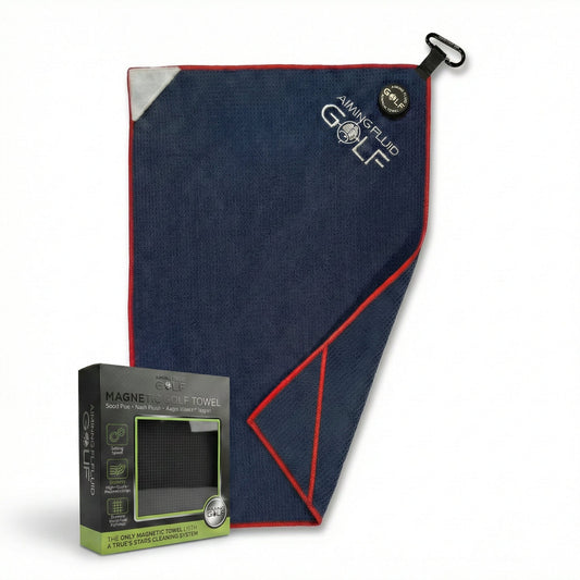 Magna-Anchor™ Magnetic Golf Towel – Stubby (16×24)