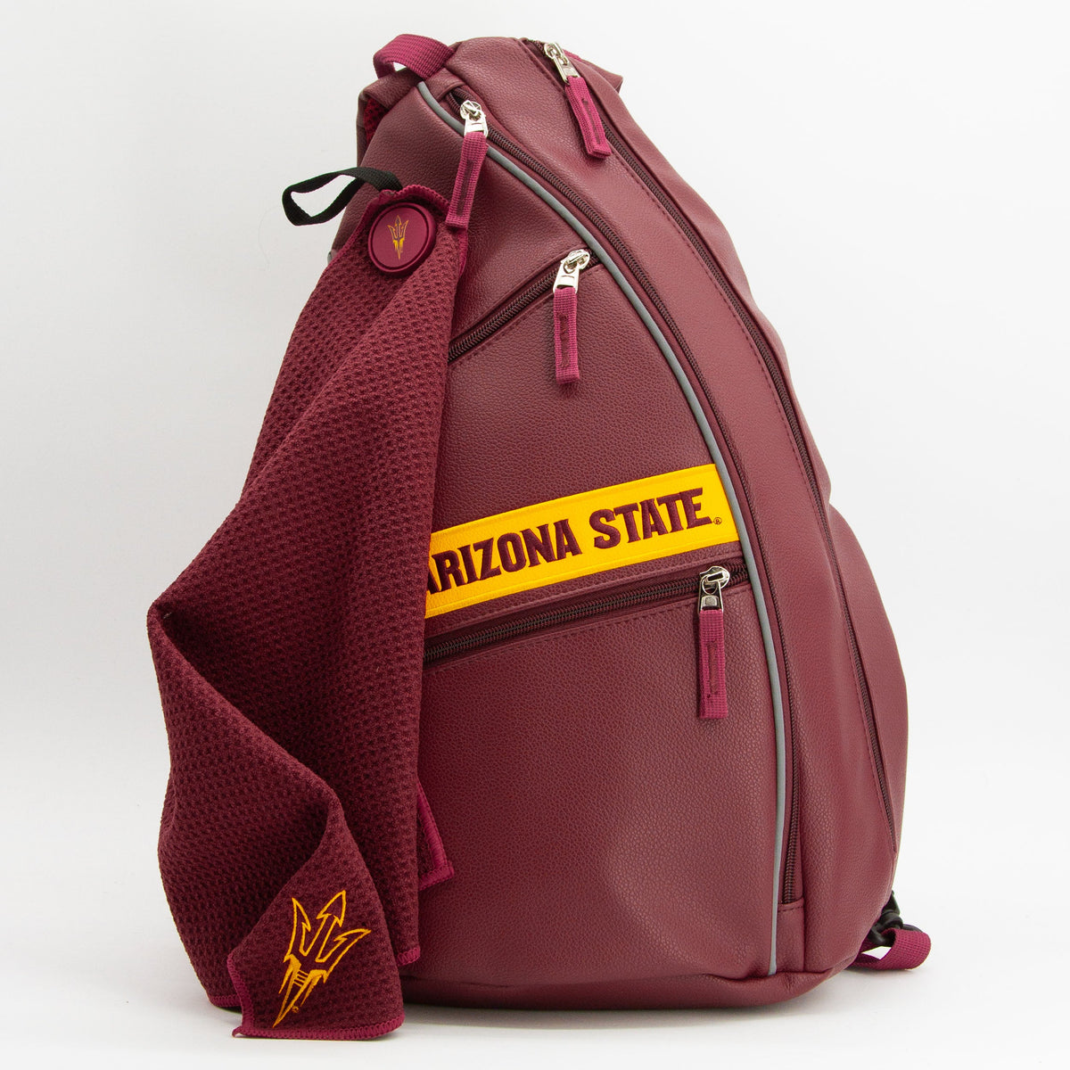 Arizona State Sun Devils PU Leather Backpack