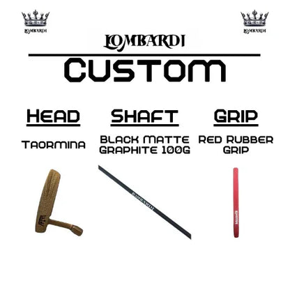 Lombardi Golf Custom Rose Gold Taormina Blade Golf Putter - GOLF LEAGUE